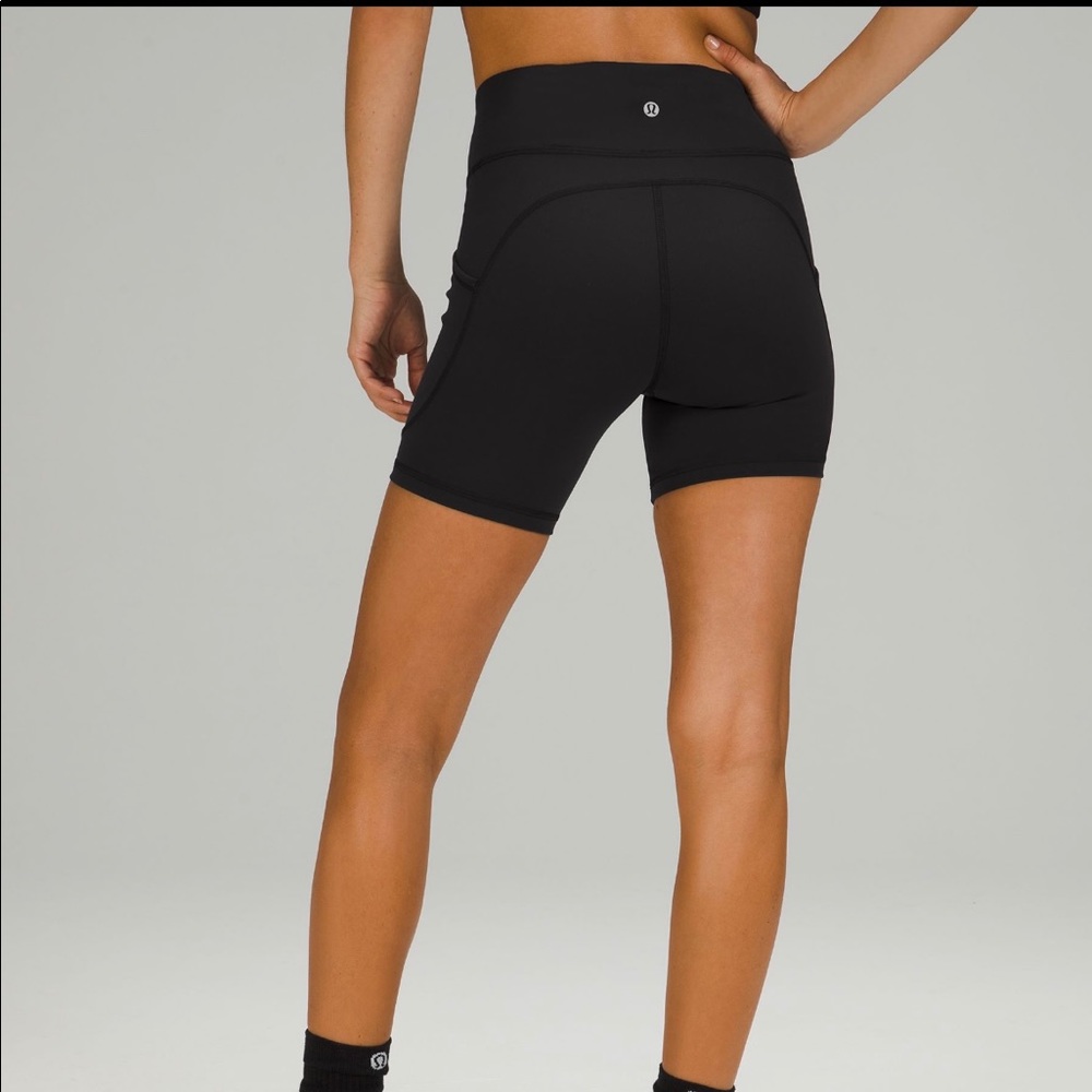 lululemon biker short 6”